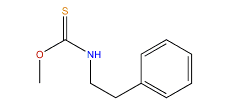 N-Phenethyl o-methyl thiocarbamate